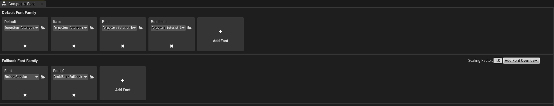 Default Font